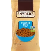 Snyder's Unsalted Mini Pretzels