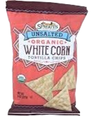 Sprouts Unsalted Organic White Corn Tortilla Chips